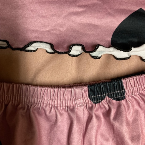 NWOT Heart Print PJ Set - Picture 8 of 8